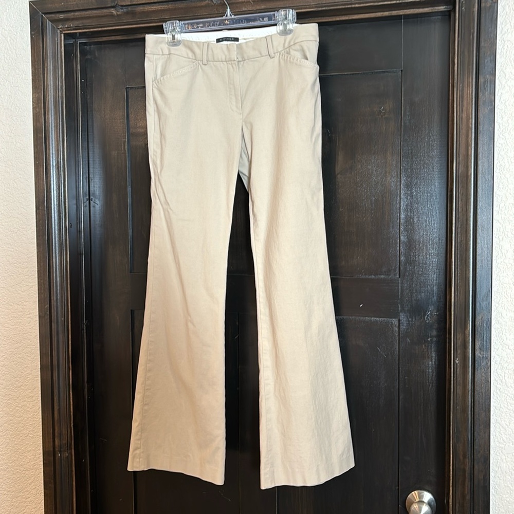 Elie Tahari Beige Trousers